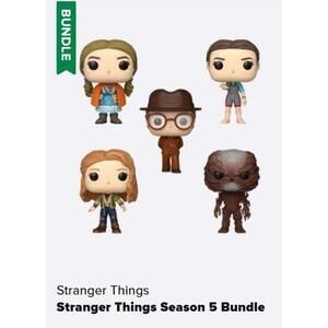 Funko Pop: TV Horror Netflix - STRANGER THINGS Season 5 bundle